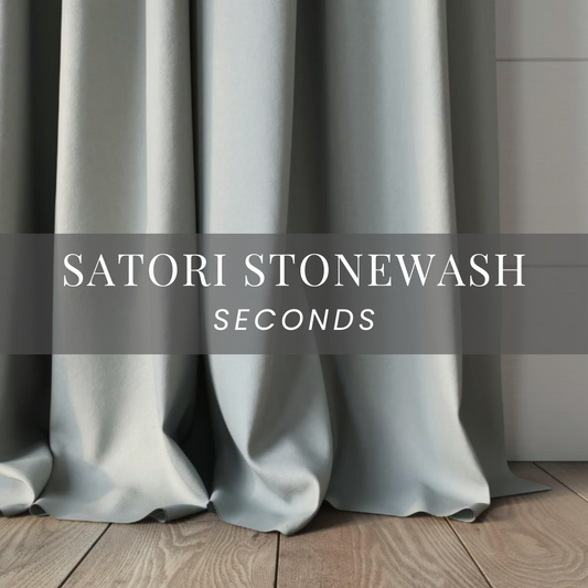 Satori Stonewash by Mokum *SECONDS* Retail $280per Our price $90per meter 300cm wide