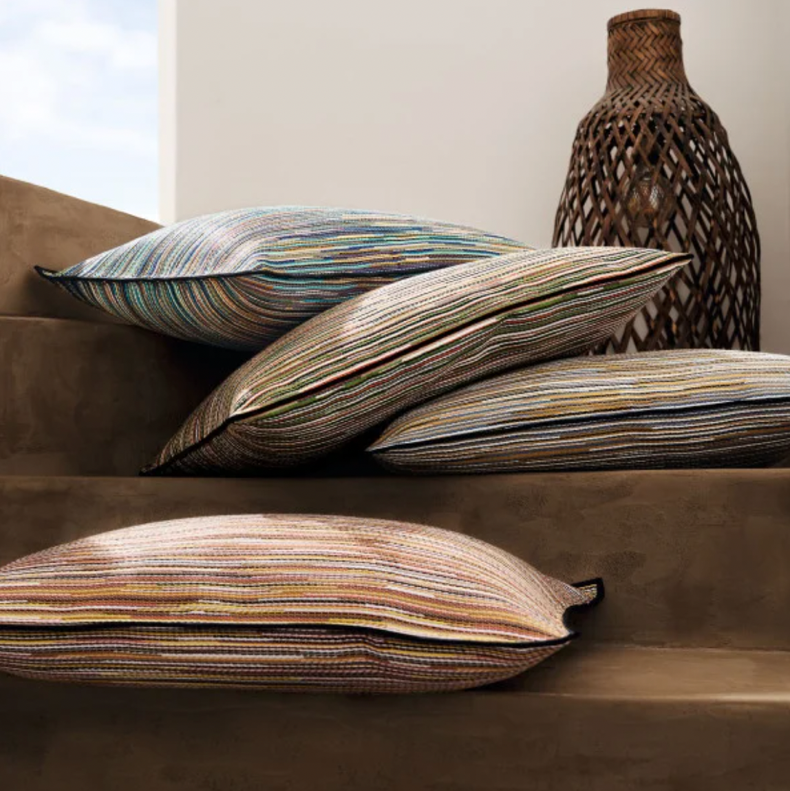 Averno Indoor & Outdoor Cushion Cover by Casamance