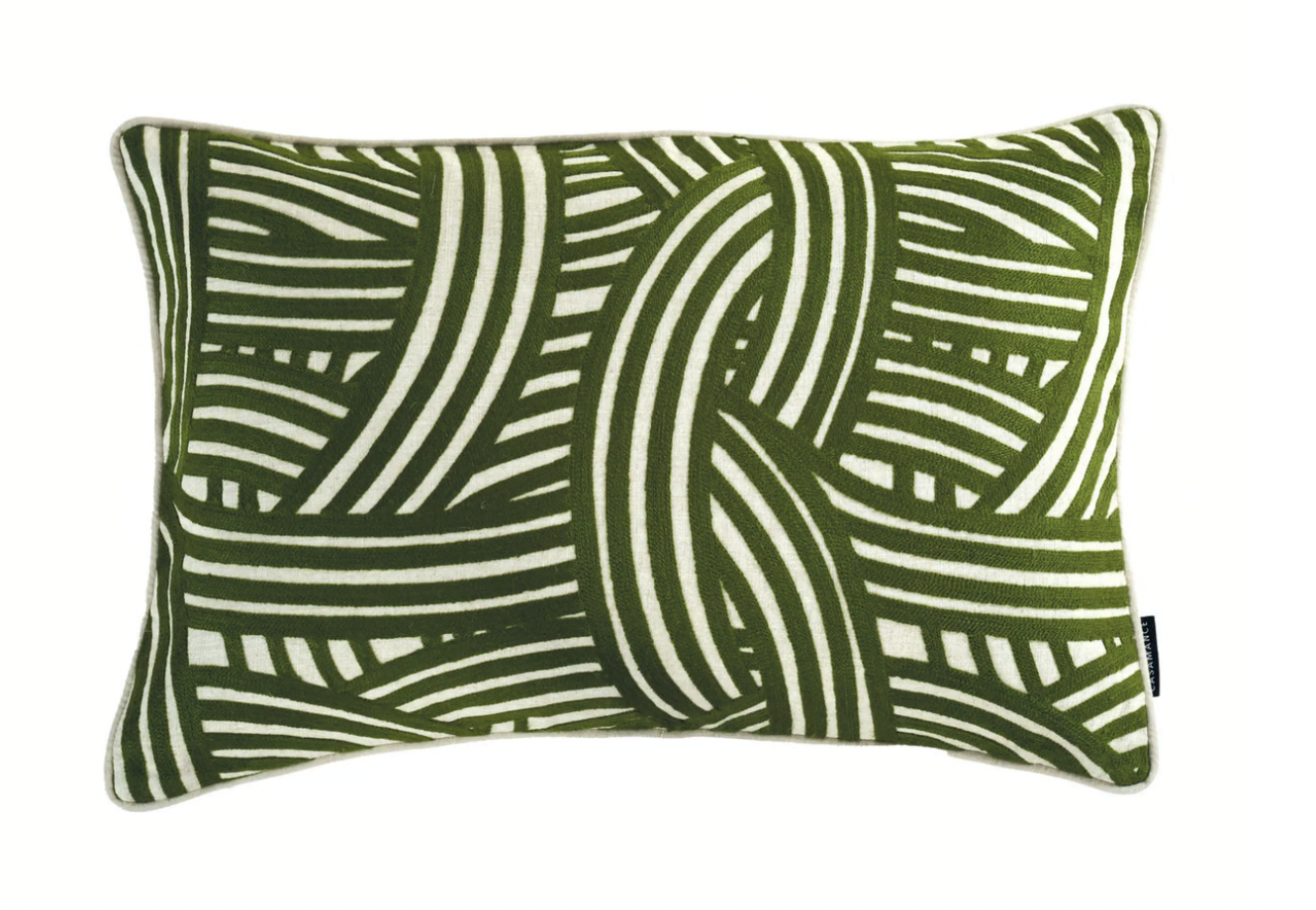 Caravane Cushion Cover by Casamance