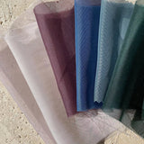 Marley Sheer Curtain Fabric by Warwick