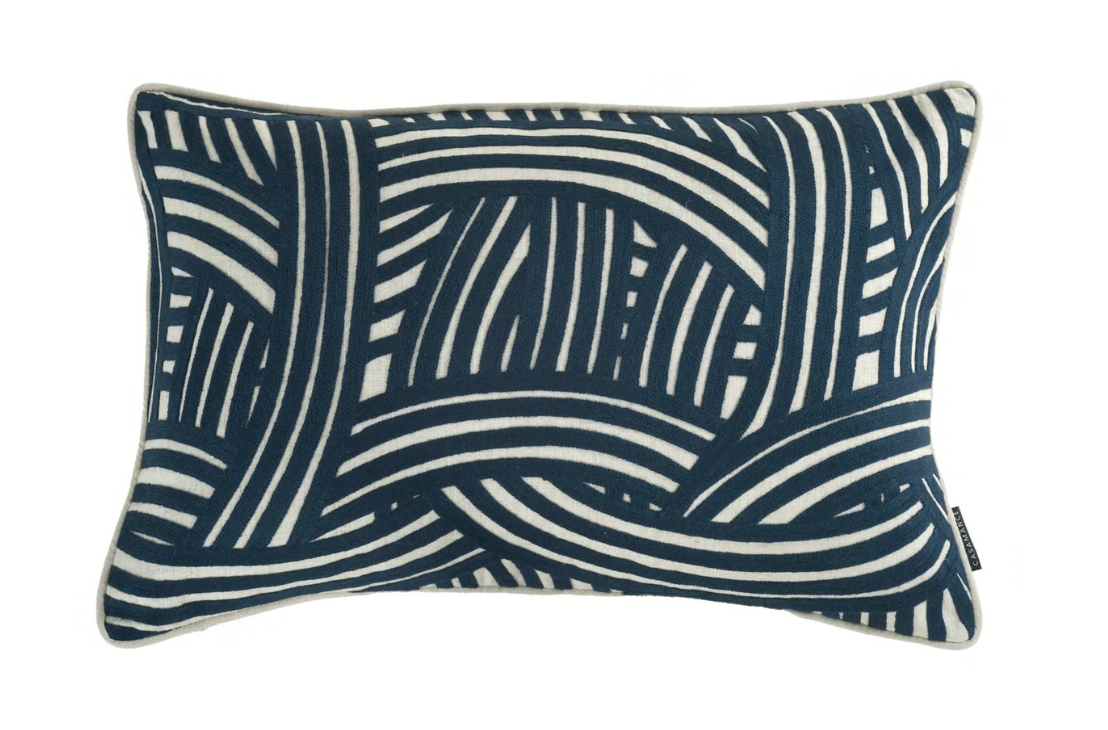 Caravane Cushion Cover by Casamance