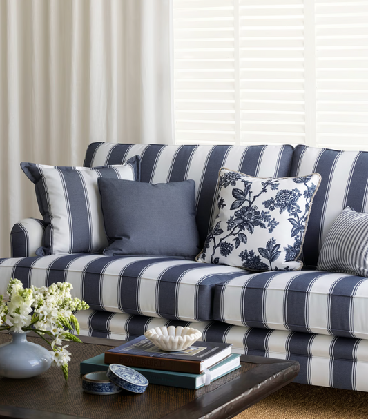 Perennial Stripe by James Dunlop Upholstrey Fabric