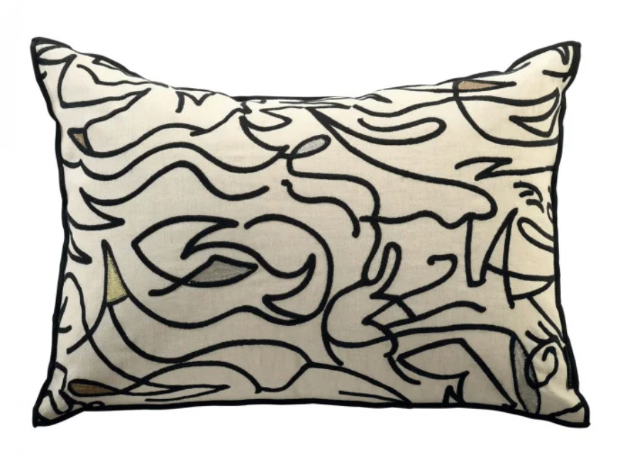 Anamorphose Cushion Cover by Casamance