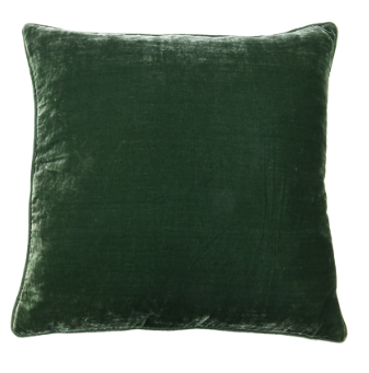 Velvet Crushed Cushion - 5 colours